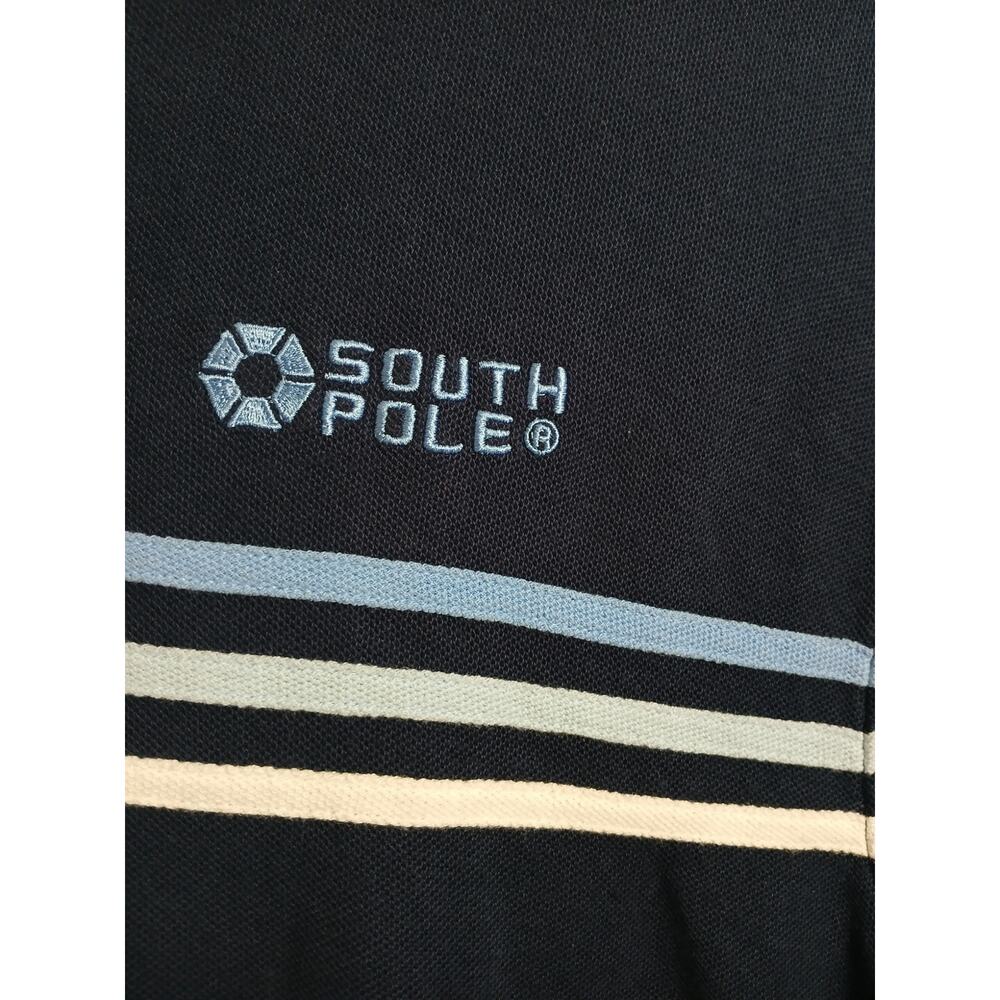 Mens South Pole Polo Shirt Size Large - Picture 2 of 4